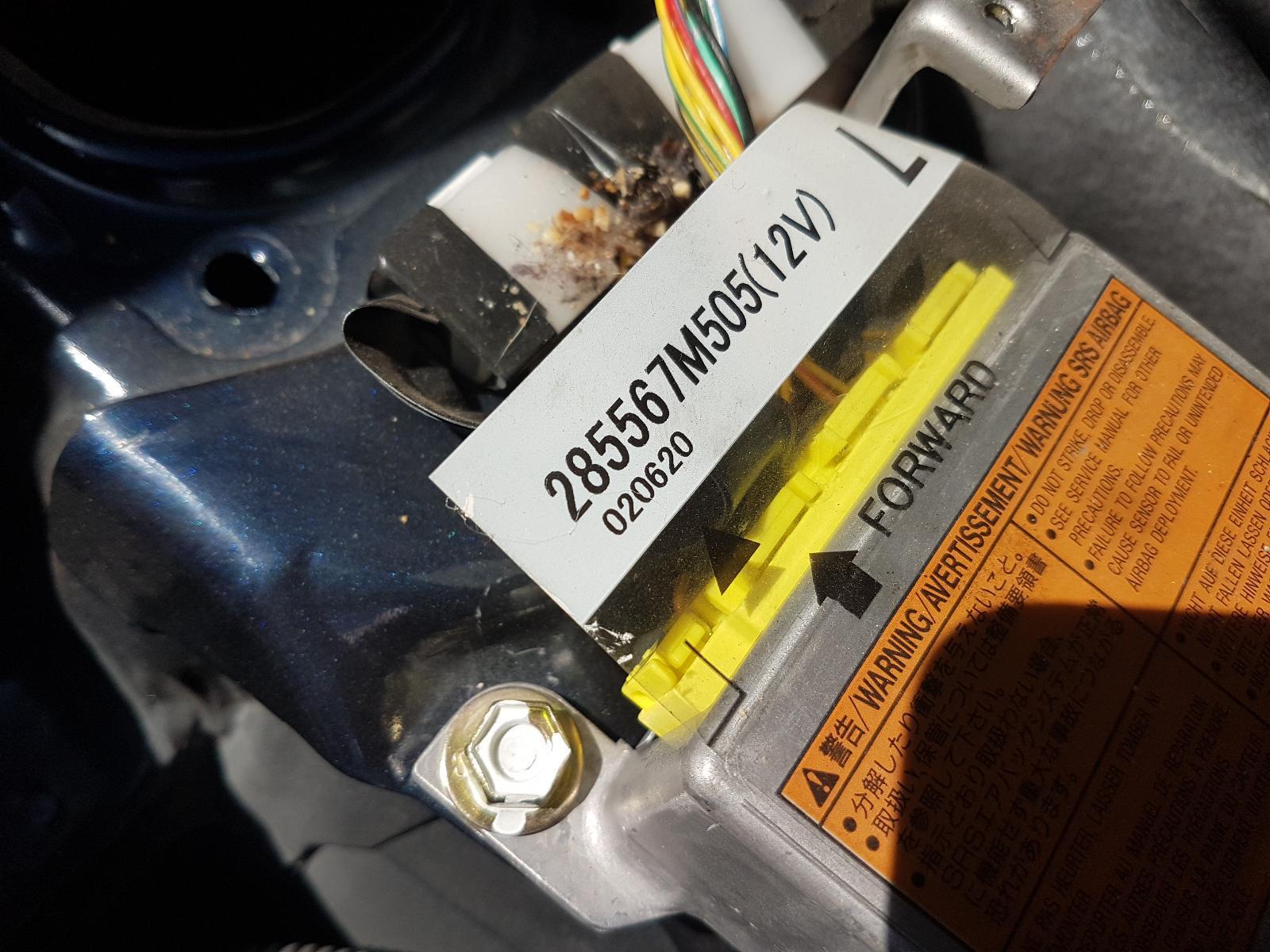 View Auto part Airbag Module/Sensor Nissan Pulsar 2002