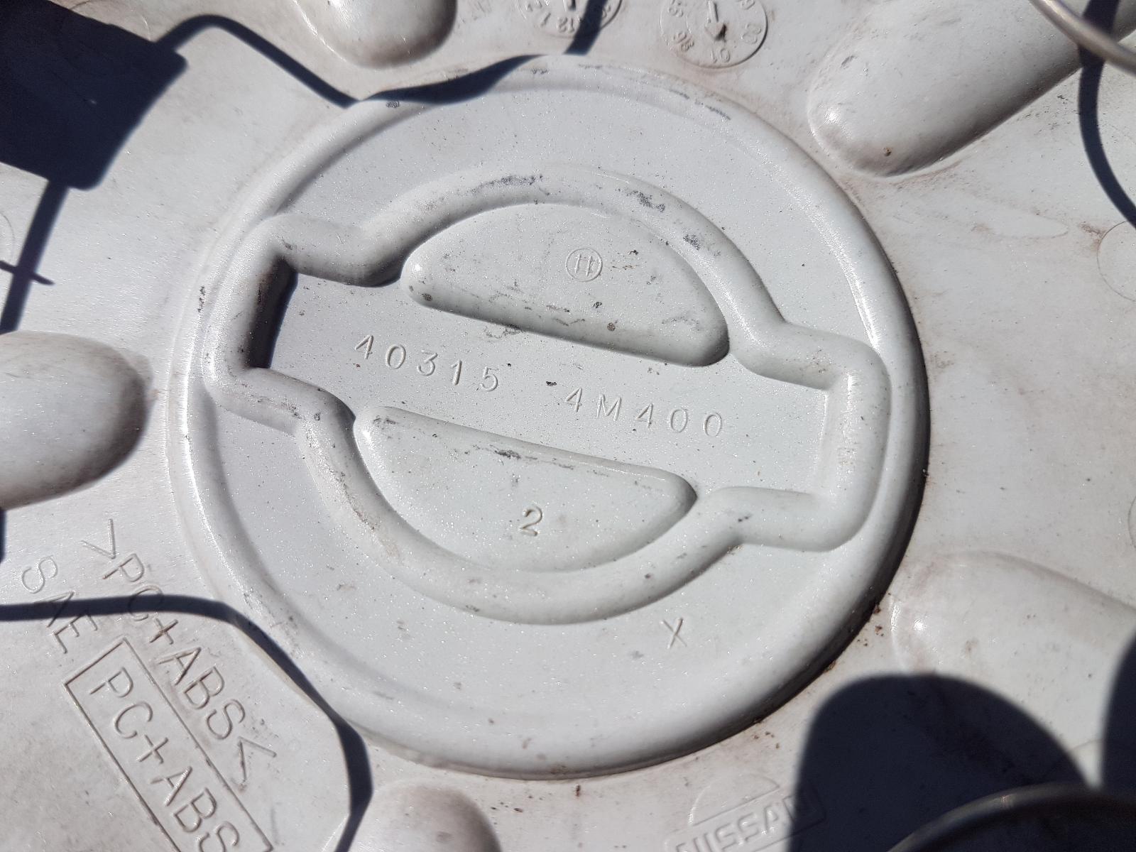 2002 Nissan Pulsar Wheel Cover/Hub Cap View Auto part Wheel Cover/Hub Cap Nissan Pulsar 2002