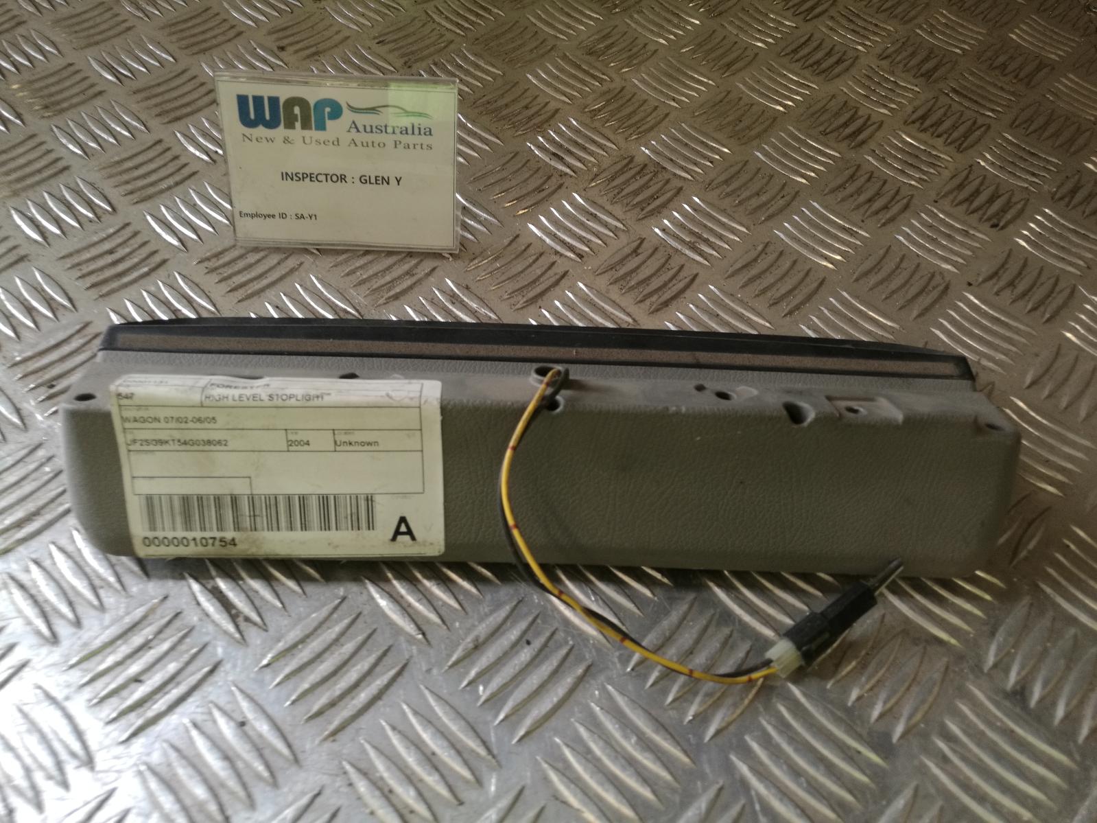 2004 Subaru Forester High Level Stoplight View Auto part High Level Stoplight Subaru Forester 2004
