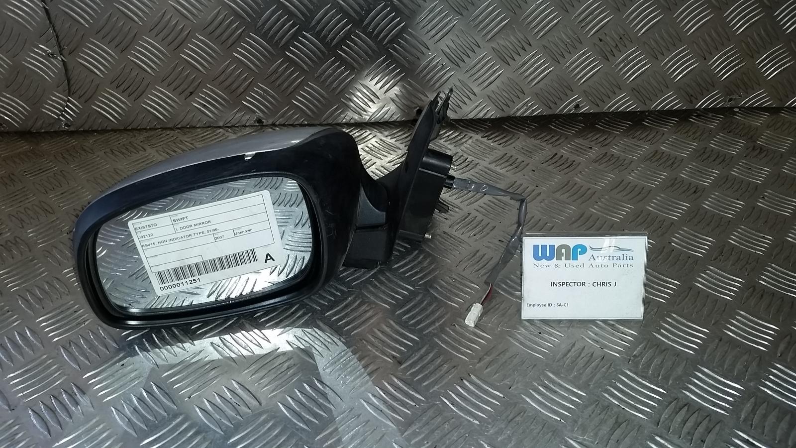 2007 Suzuki Swift Left Door Mirror View Auto part Left Door Mirror Suzuki Swift 2007