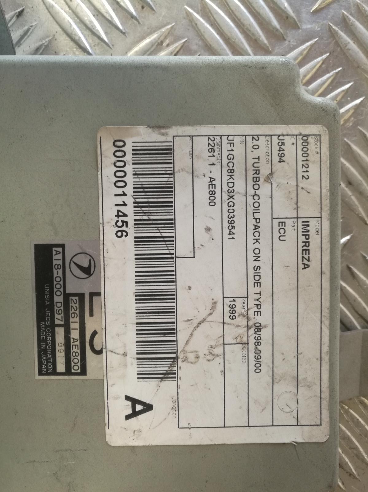 View Auto part Ecu Subaru Impreza 1999