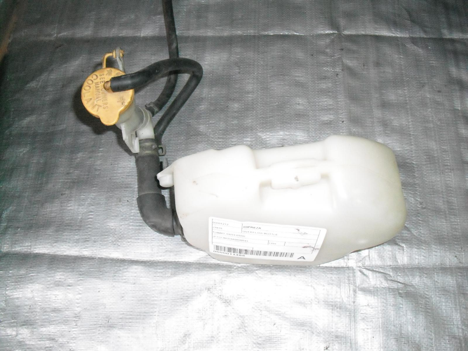 View Auto part Overflow Bottle Subaru Impreza 1999