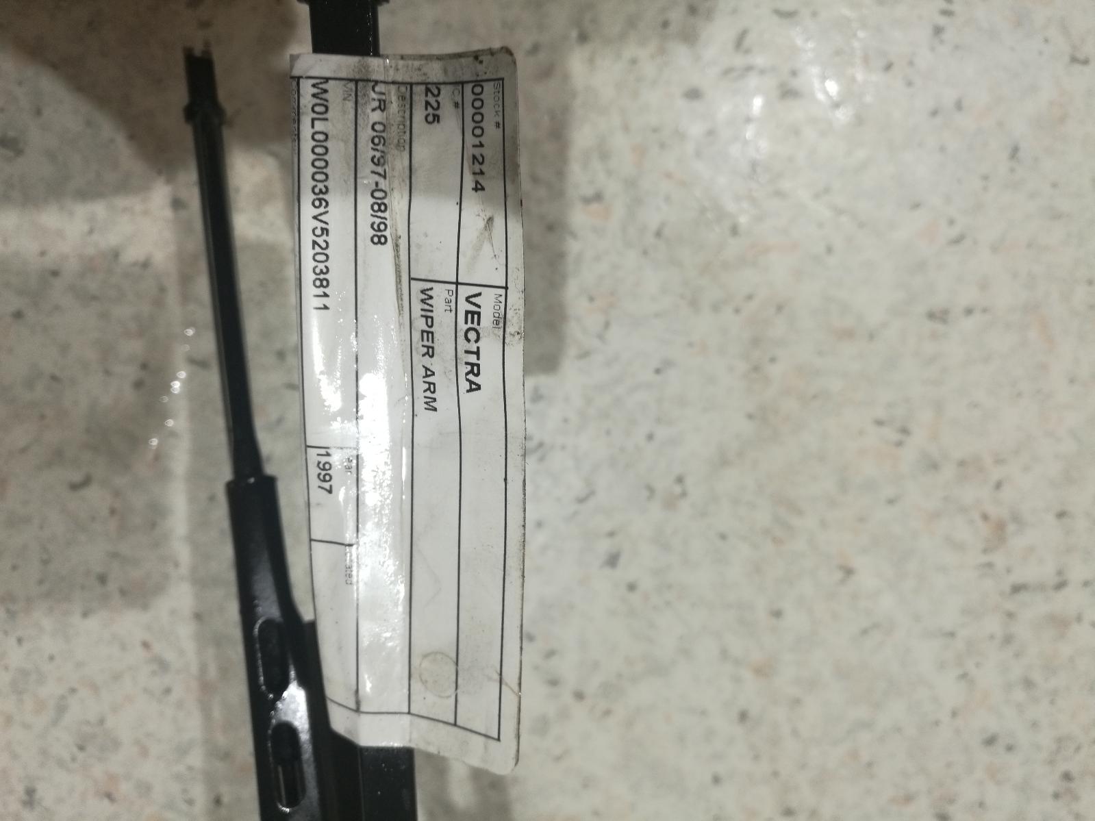 View Auto part Wiper Arm Holden Vectra 1997
