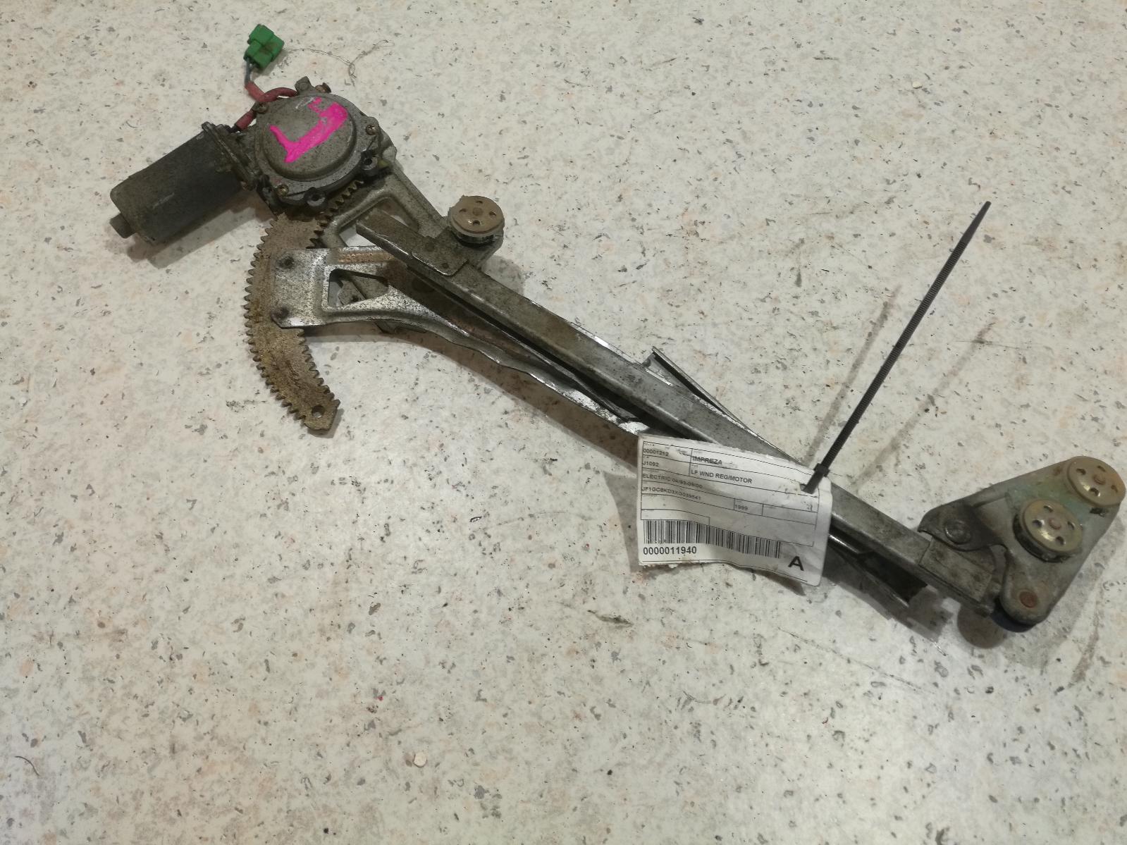 1999 Subaru Impreza Left Front Window Reg/Motor View Auto part Left Front Window Reg/Motor Subaru Impreza 1999
