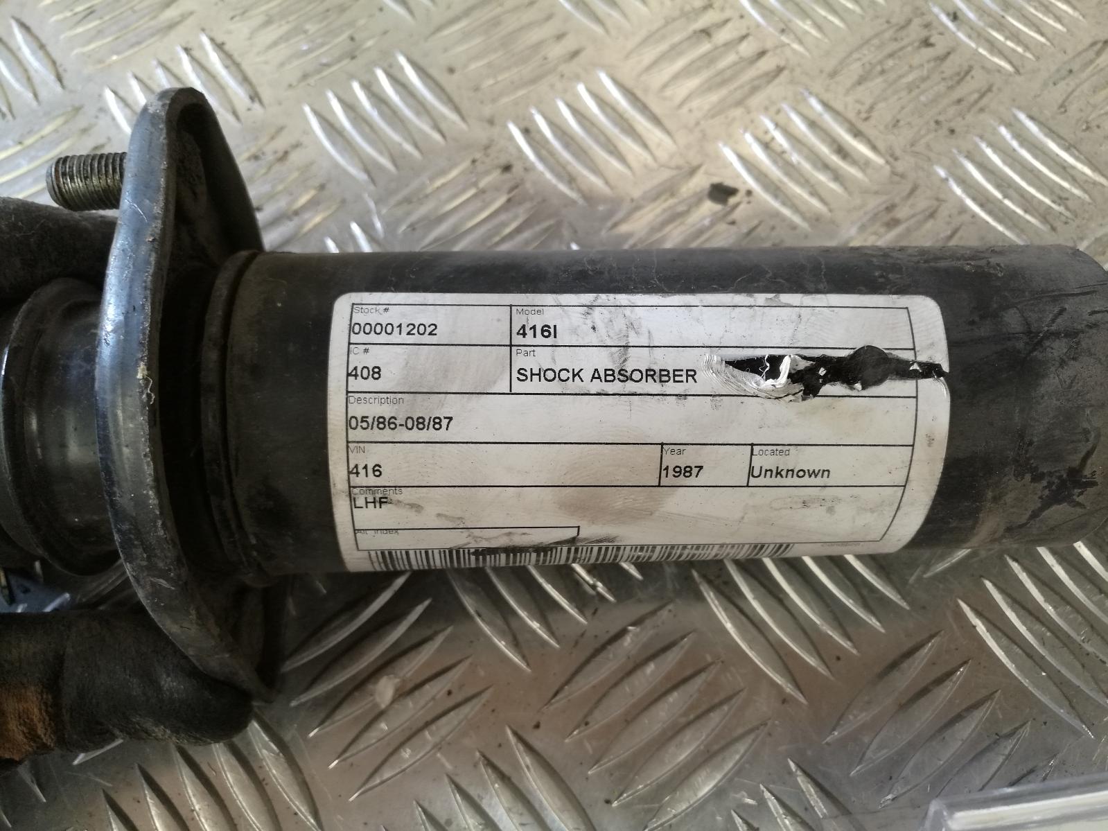 1987 Rover 416i Shock Absorber View Auto part Shock Absorber Rover 416i 1987