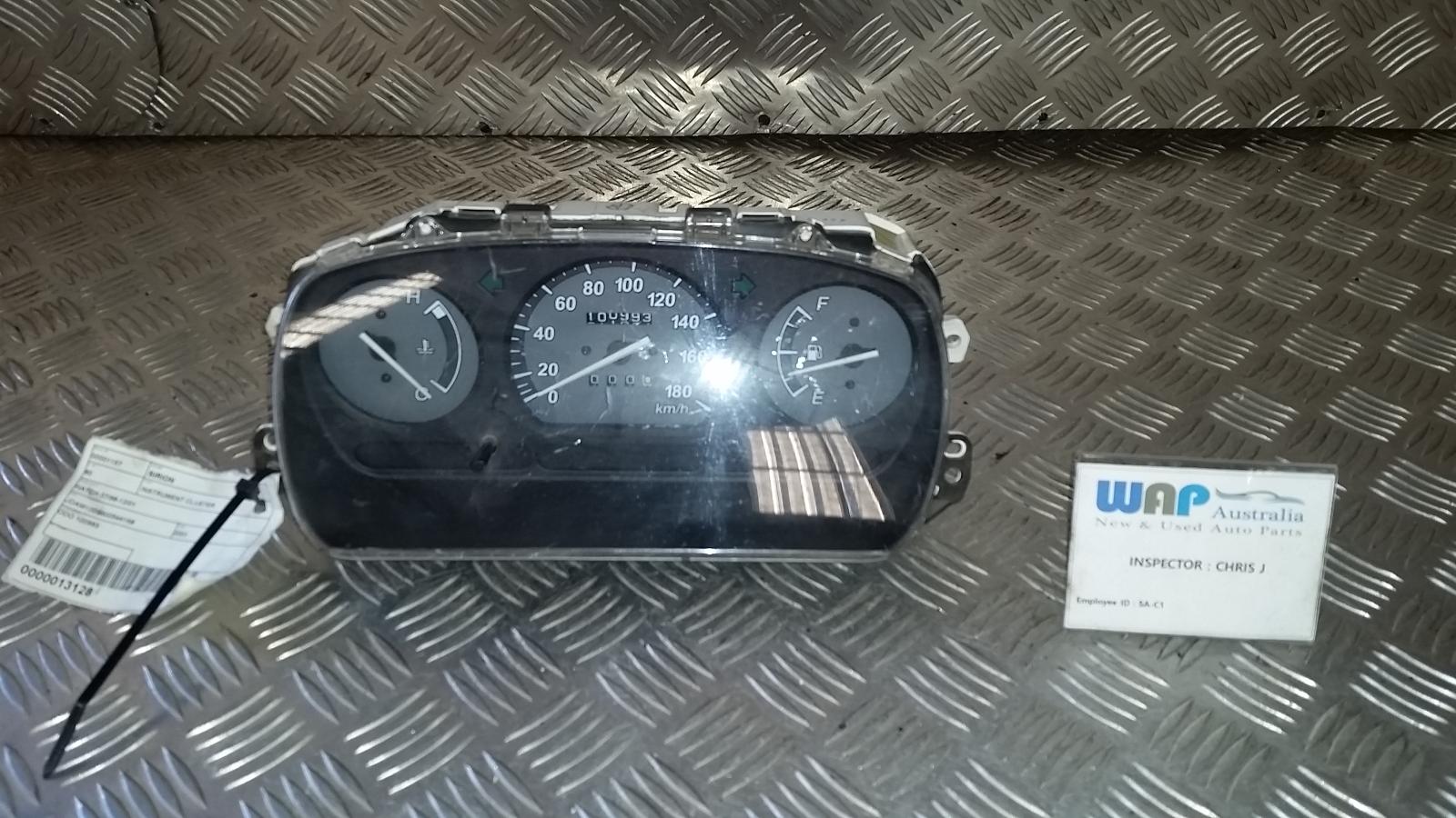 2001 Daihatsu Sirion Instrument Cluster View Auto part Instrument Cluster Daihatsu Sirion 2001