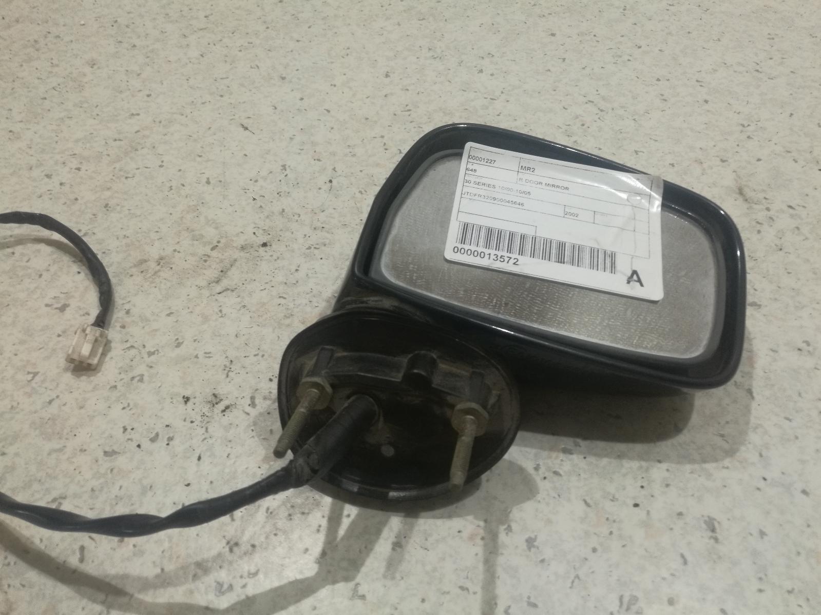 2002 Toyota Mr2 Right Door Mirror View Auto part Right Door Mirror Toyota Mr2 2002