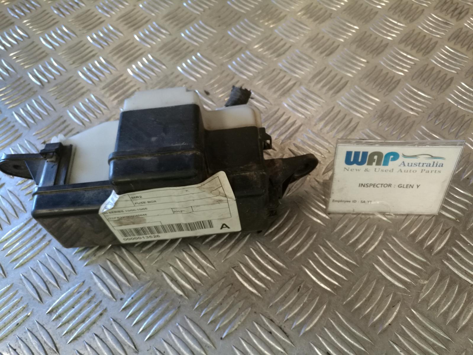 2002 Toyota Mr2 Fuse Box View Auto part Fuse Box Toyota Mr2 2002