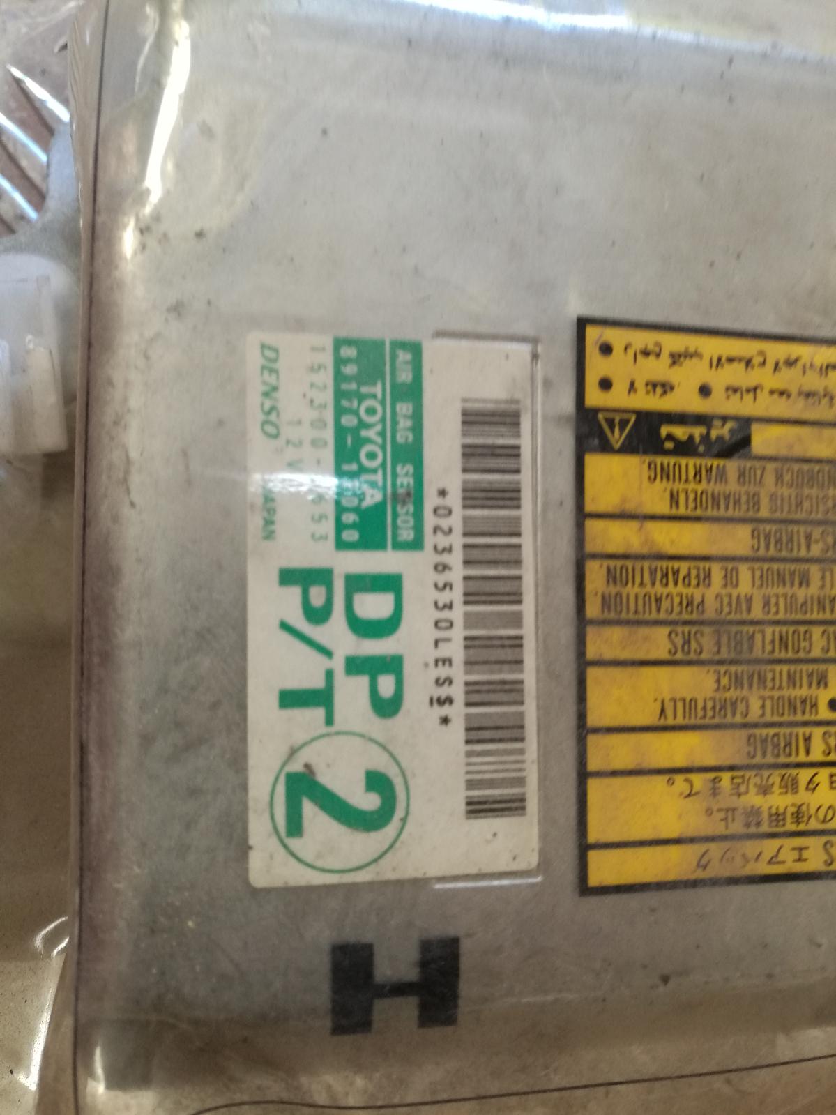 2002 Toyota Mr2 Airbag Module/Sensor View Auto part Airbag Module/Sensor Toyota Mr2 2002
