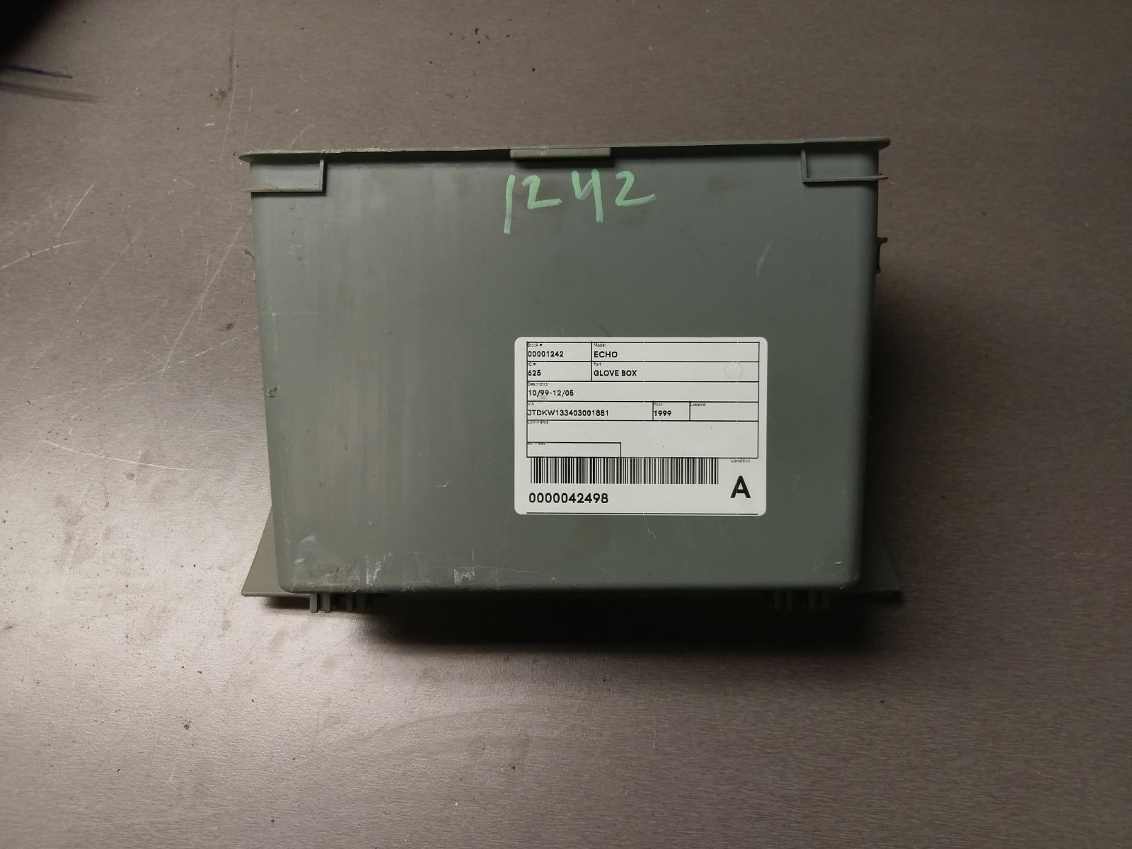1999 Toyota Echo Glove Box View Auto part Glove Box Toyota Echo 1999