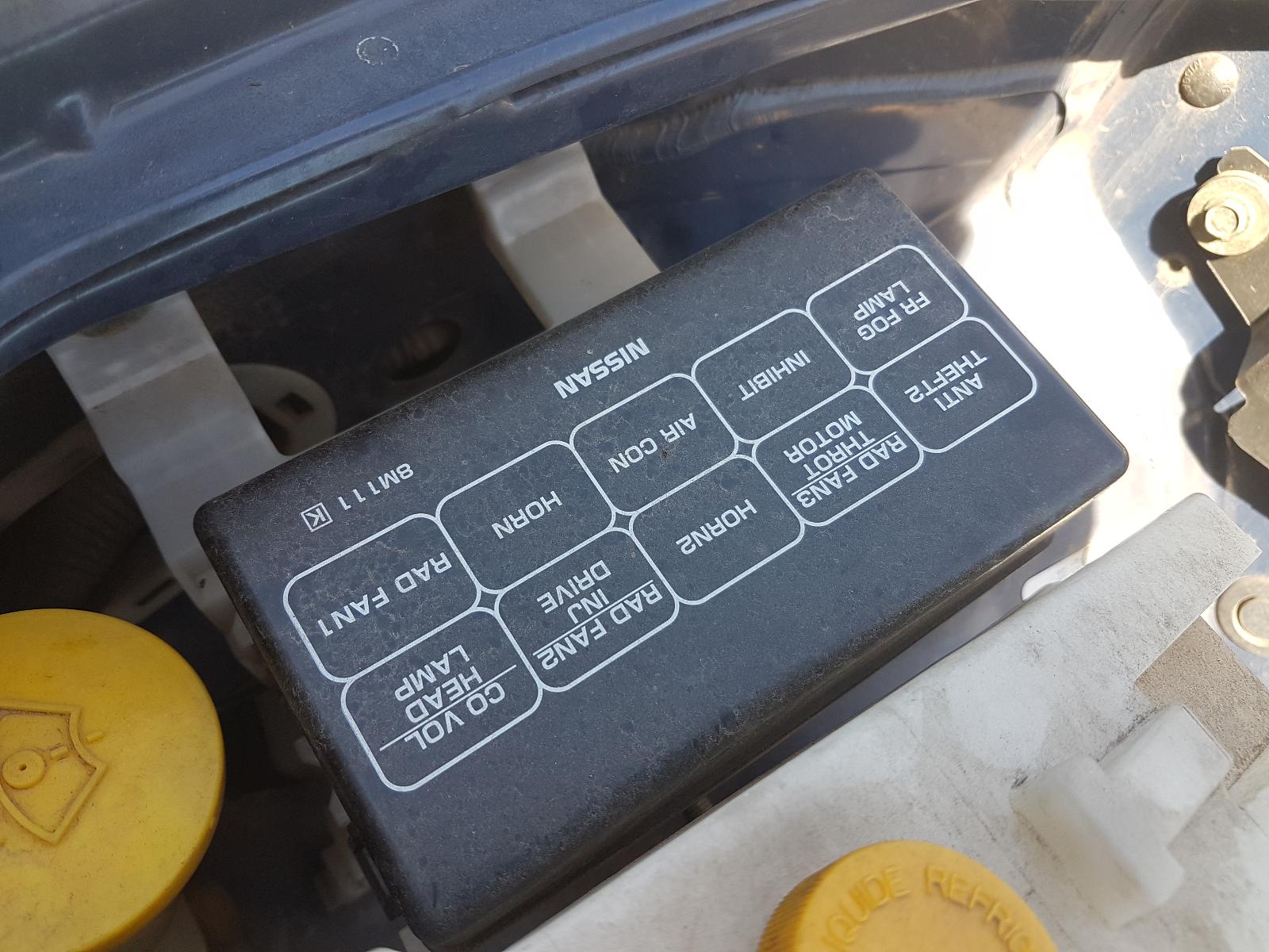 2002 Nissan Pulsar Sunvisor View Auto part Sunvisor Nissan Pulsar 2002