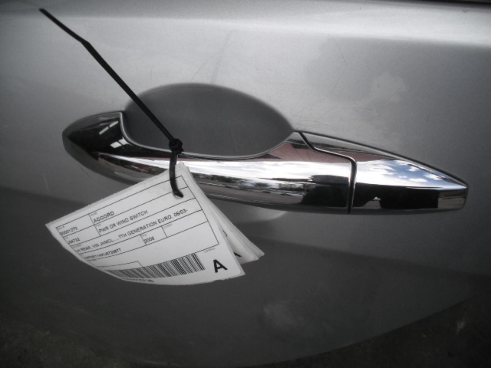 View Auto part Left Rear Door Window Honda Accord 2006