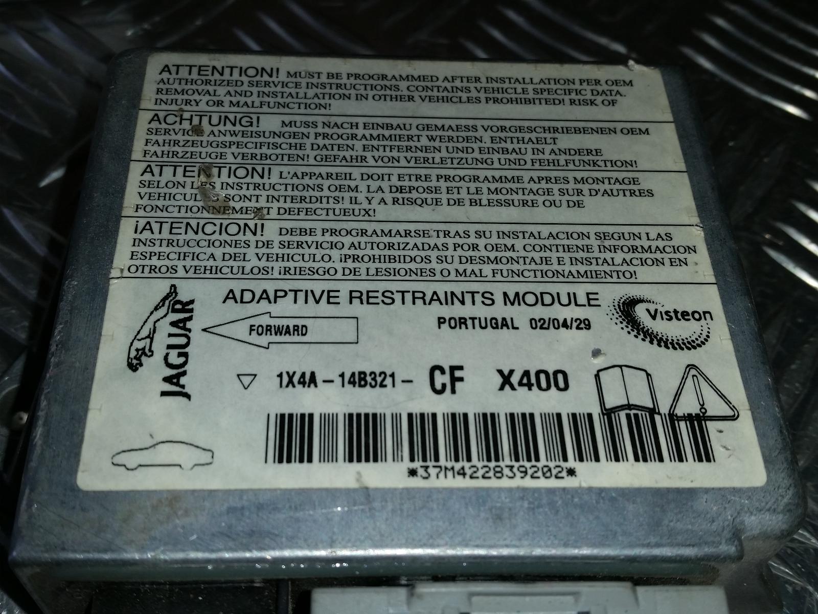 2003 Jaguar X Type Airbag Module/Sensor View Auto part Airbag Module/Sensor Jaguar X Type 2003