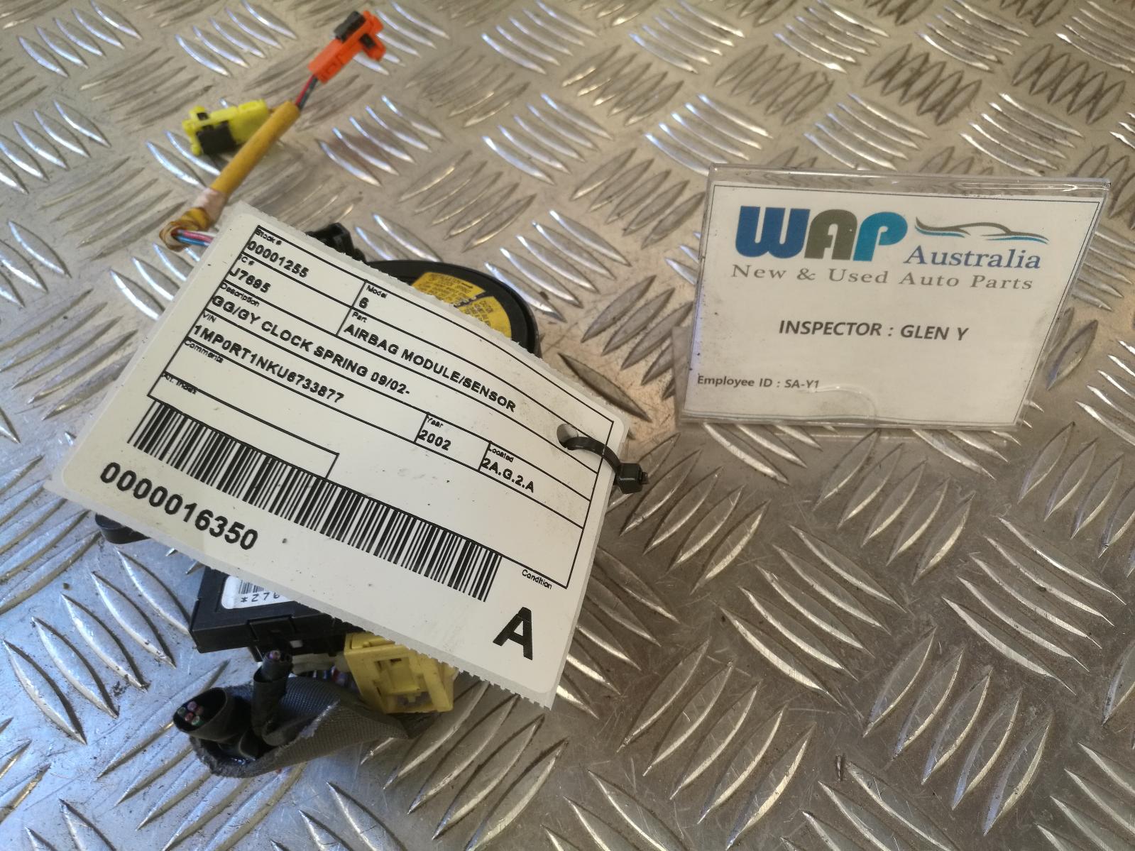 View Auto part Airbag Module/Sensor Mazda 6 2002