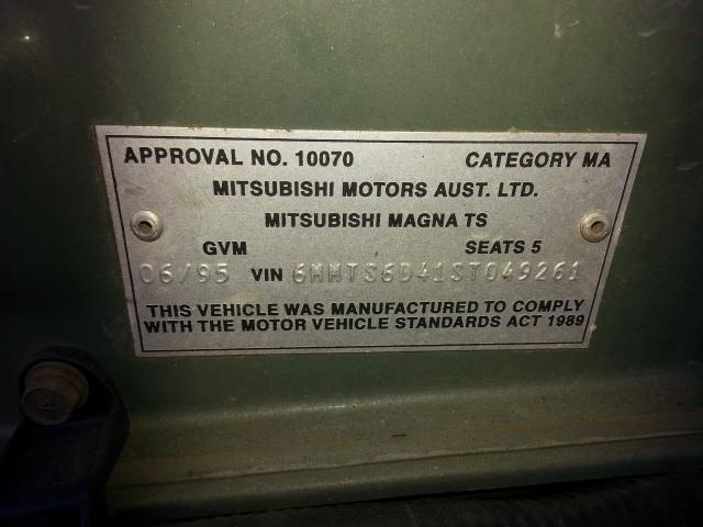 View Auto part Towbar Mitsubishi Magna 1995