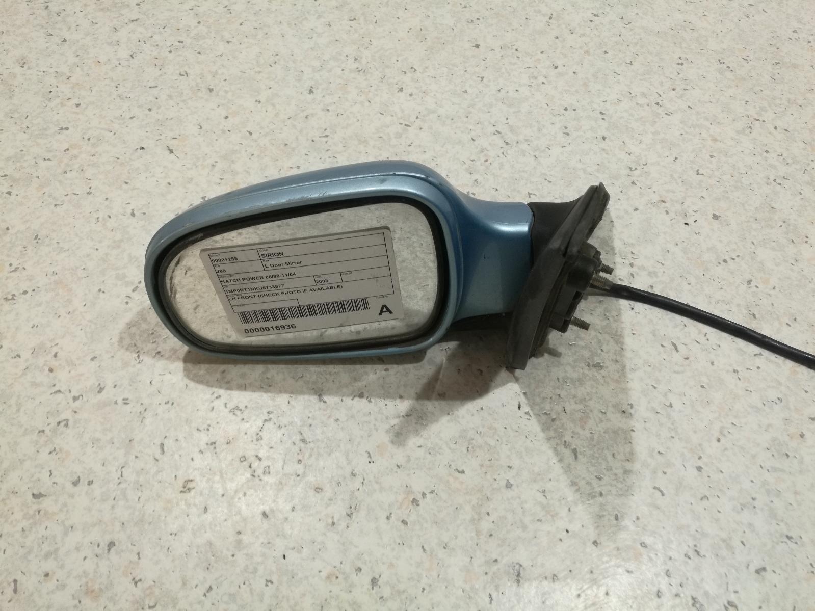 View Auto part Left Door Mirror Daihatsu Sirion 2003