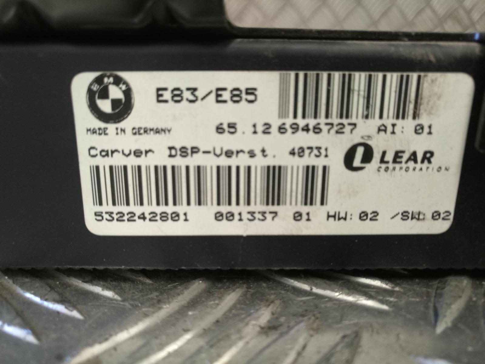 2005 Bmw X3 Radio/Cd/Dvd/Sat/Tv View Auto part Radio/Cd/Dvd/Sat/Tv Bmw X3 2005