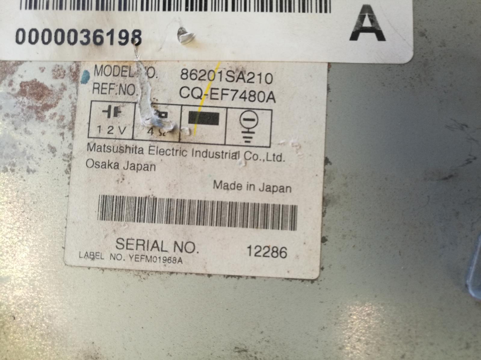View Auto part Radio/Cd/Dvd/Sat/Tv Subaru Forester 2005