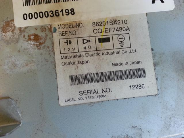 View Auto part Radio/Cd/Dvd/Sat/Tv Subaru Forester 2005