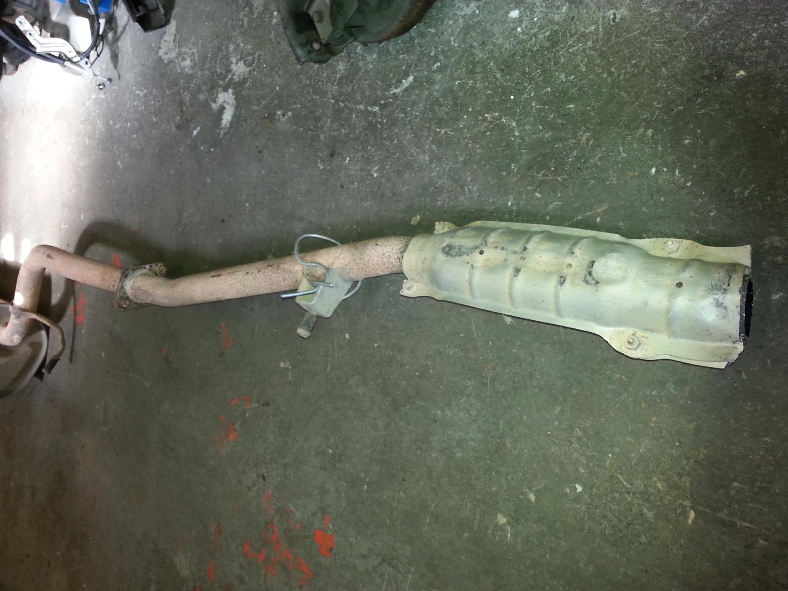 View Auto part Silencer Subaru Forester 2005