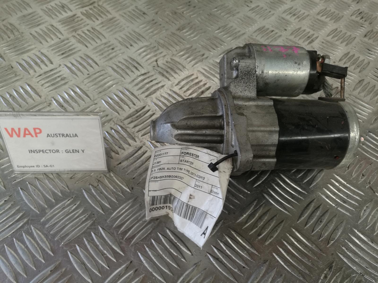 View Auto part Starter Subaru Forester 2011
