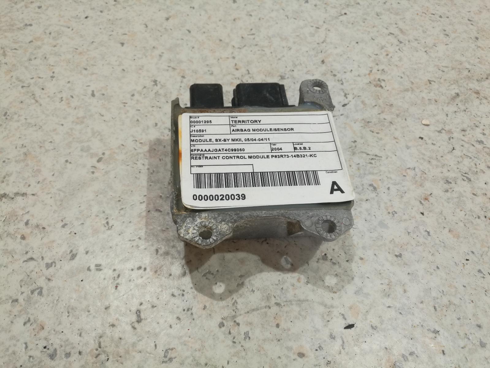 View Auto part Airbag Module/Sensor Ford Territory 2004