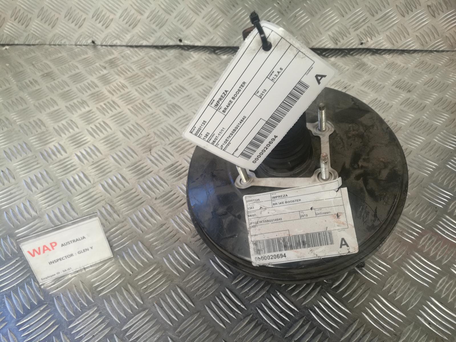 View Auto part Brake Booster Subaru Impreza 2010