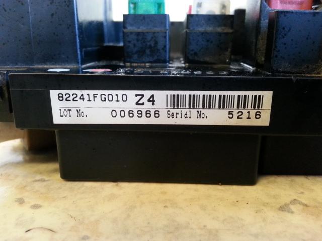 View Auto part Fuse Box Subaru Impreza 2010