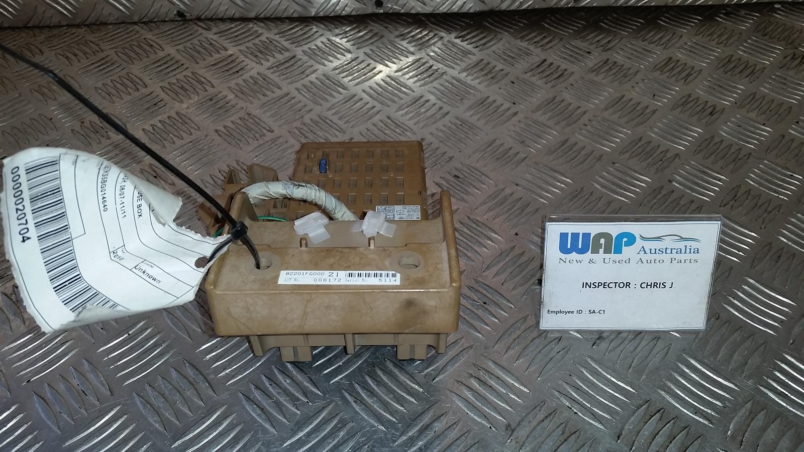 View Auto part Fuse Box Subaru Impreza 2010