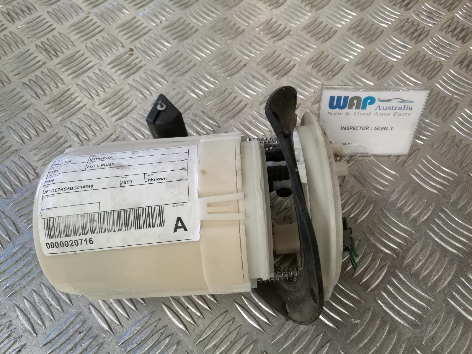 View Auto part Fuel Pump Subaru Impreza 2010