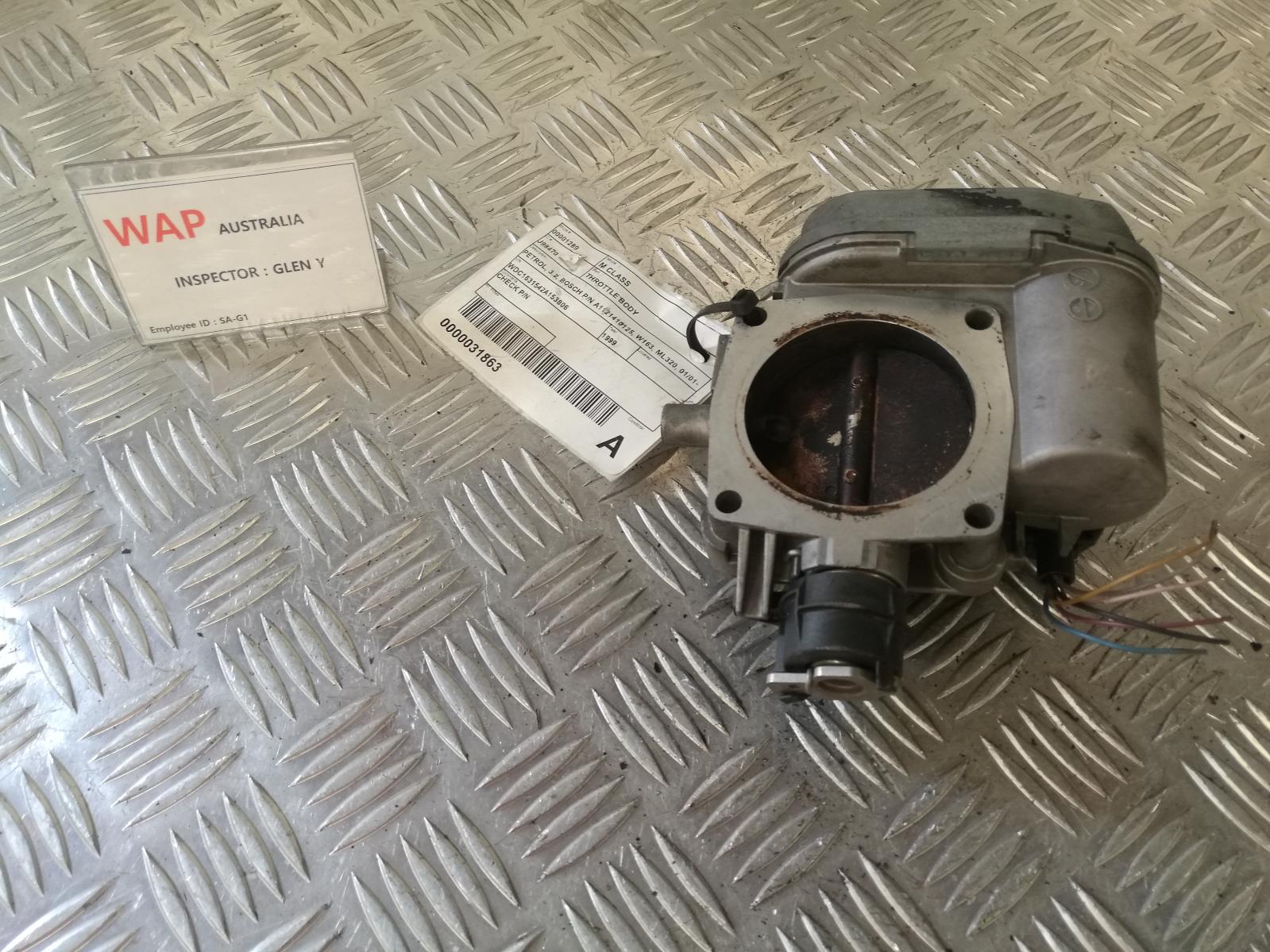 1999 Mercedes M Class Throttle Body View Auto part Throttle Body Mercedes M Class 1999