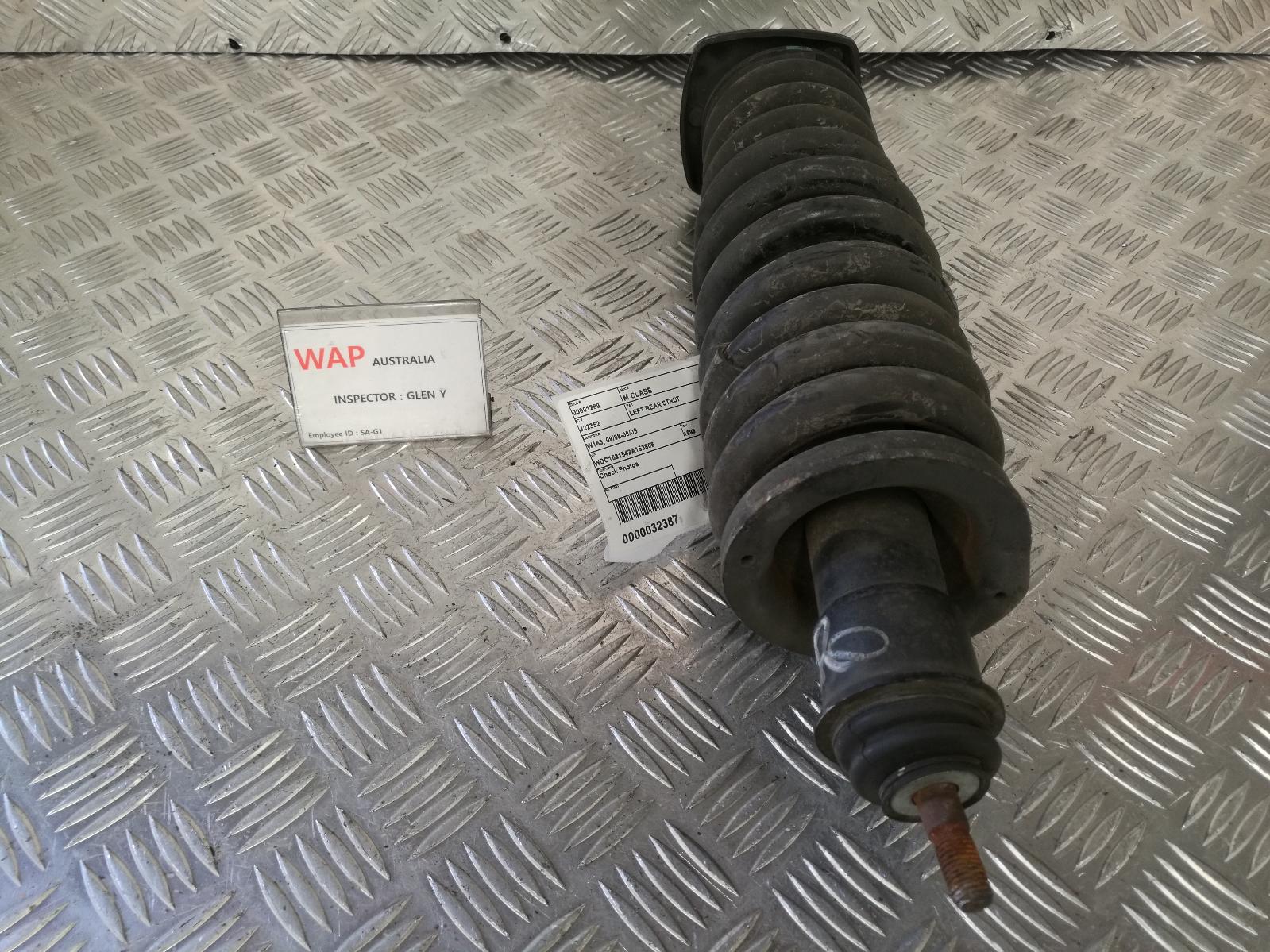 1999 Mercedes M Class Left Rear Strut View Auto part Left Rear Strut Mercedes M Class 1999