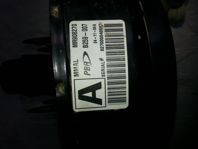 View Auto part Brake Booster Mitsubishi Magna 2004