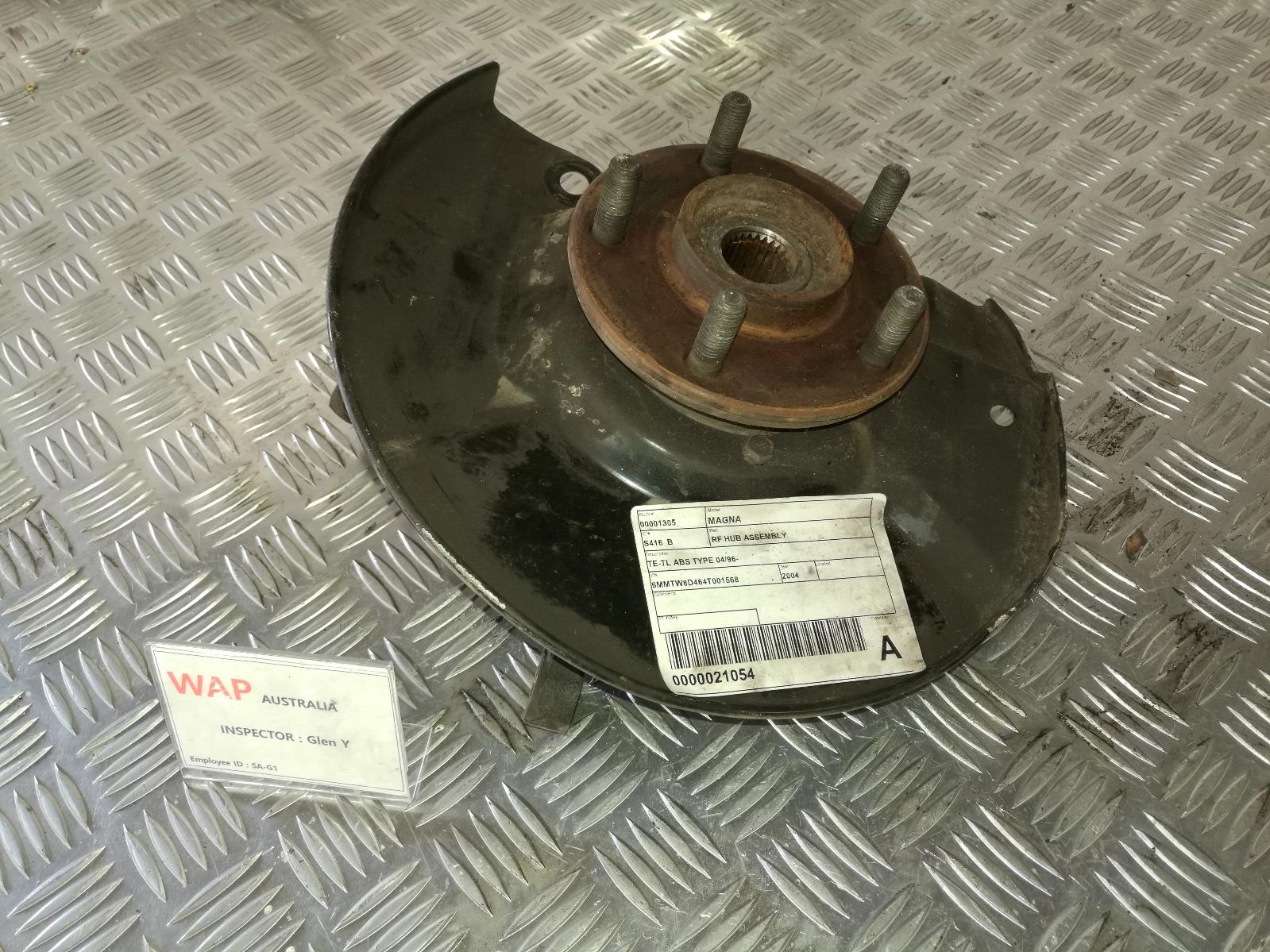 2004 Mitsubishi Magna Right Front Hub Assembly View Auto part Right Front Hub Assembly Mitsubishi Magna 2004