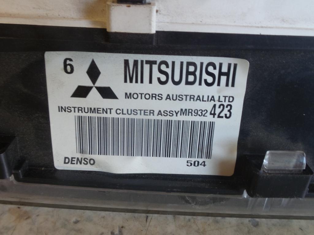 2004 Mitsubishi Magna Instrument Cluster View Auto part Instrument Cluster Mitsubishi Magna 2004