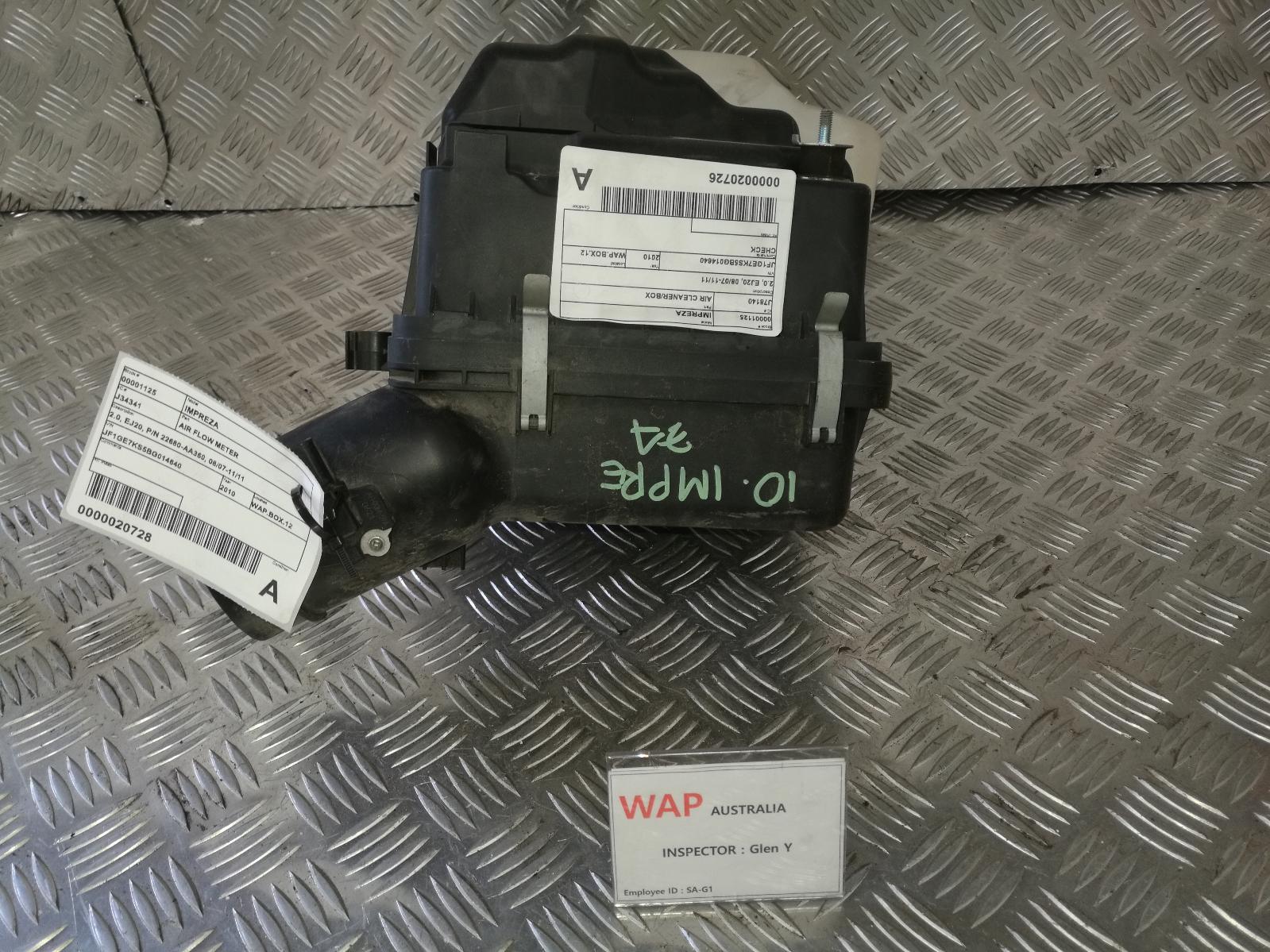 View Auto part Air Flow Meter Subaru Impreza 2010