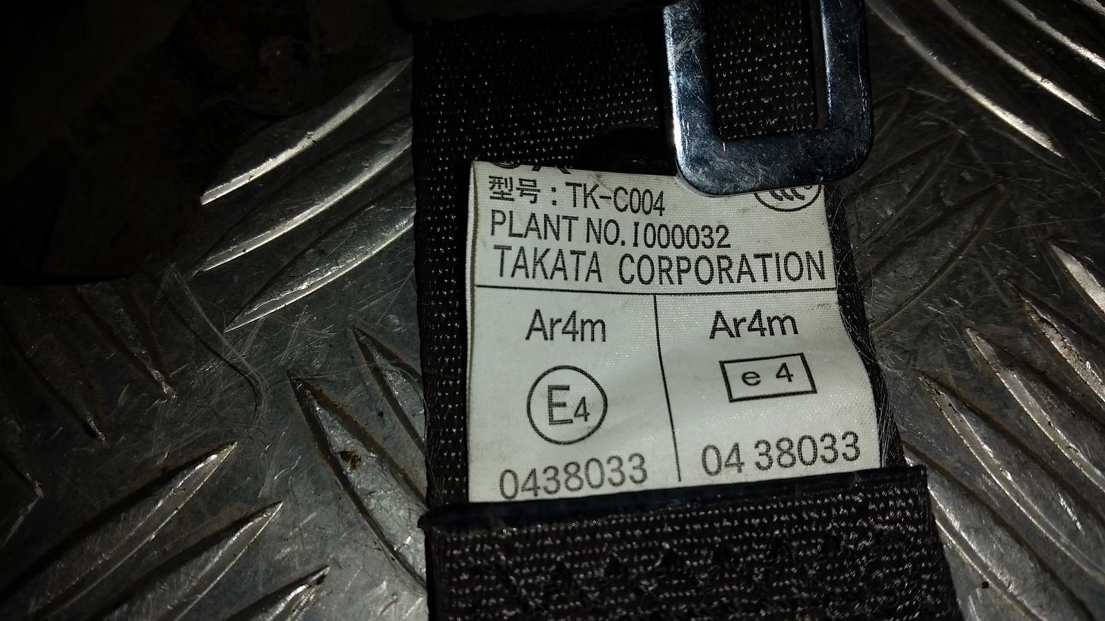 View Auto part Seatbelt/Stalk Subaru Impreza 2010