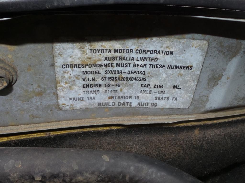 1999 Toyota Camry Trans/Gearbox View Auto part Trans/Gearbox Toyota Camry 1999