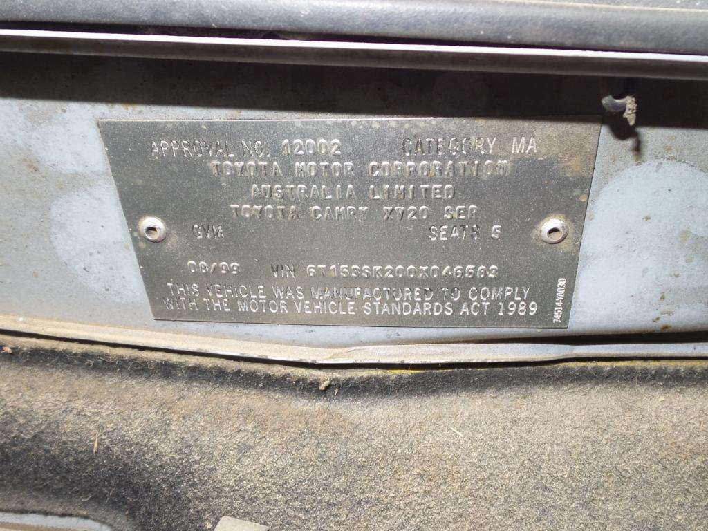 1999 Toyota Camry Trans/Gearbox View Auto part Trans/Gearbox Toyota Camry 1999