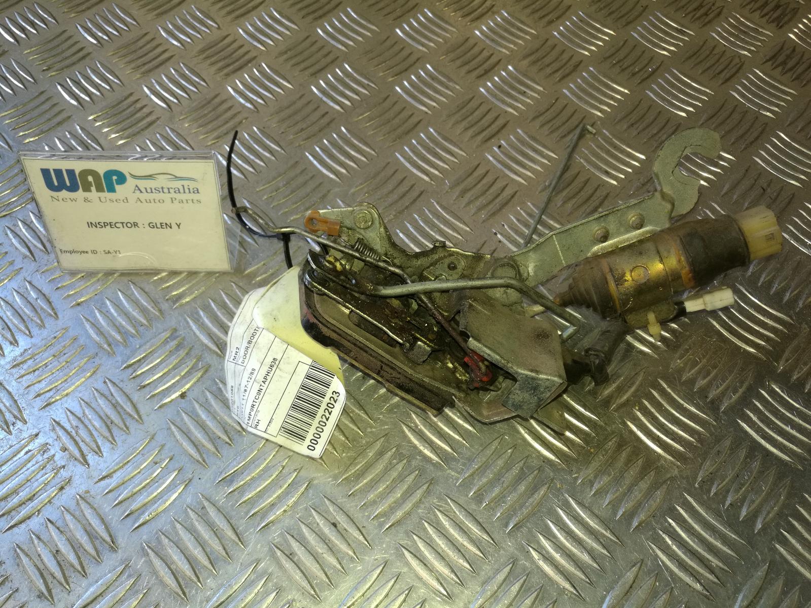 1989 Toyota Mr2 Door/Boot/Gate Lock View Auto part Door/Boot/Gate Lock Toyota Mr2 1989