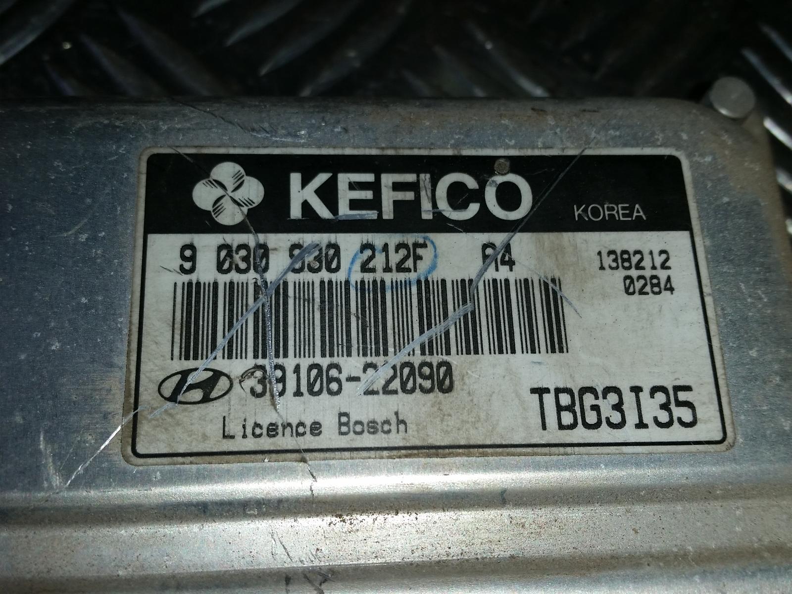 2003 Hyundai Getz Ecu View Auto part Ecu Hyundai Getz 2003