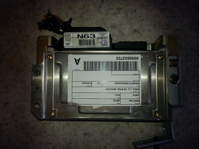 2003 Hyundai Getz Ecu View Auto part Ecu Hyundai Getz 2003