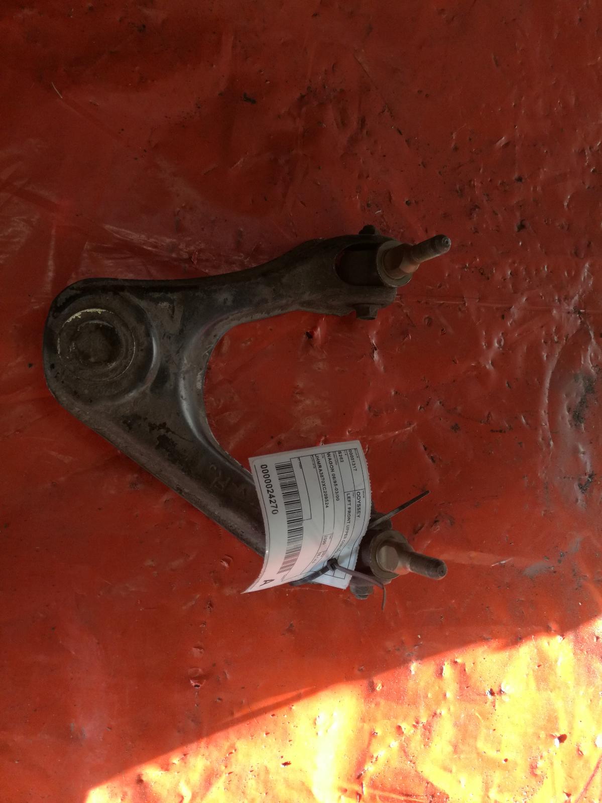 2000 Honda Odyssey Left Front Upper Control Arm View Auto part Left Front Upper Control Arm Honda Odyssey 2000