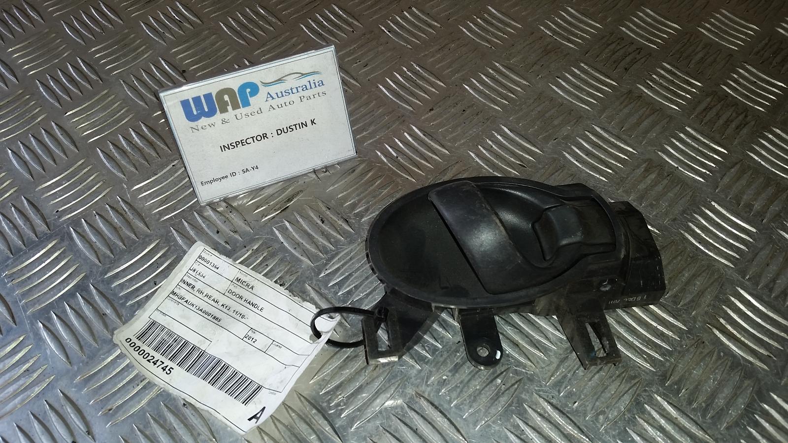 2012 Nissan Micra Door Handle View Auto part Door Handle Nissan Micra 2012