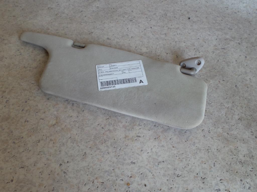 View Auto part Sunvisor Subaru Liberty 1995