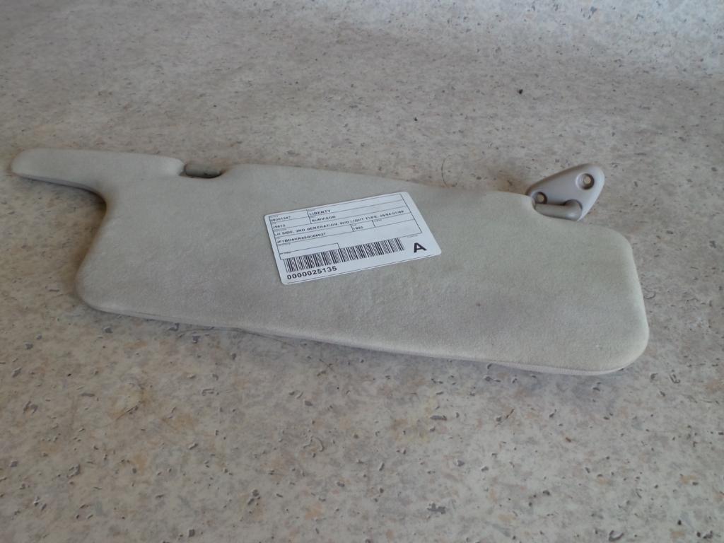 View Auto part Sunvisor Subaru Liberty 1995