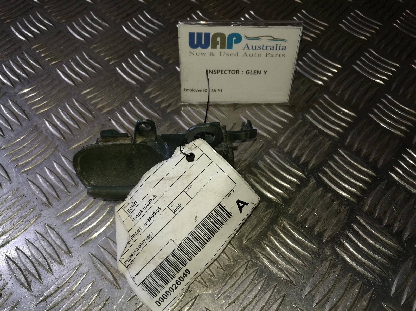 2000 Toyota Echo Door Handle View Auto part Door Handle Toyota Echo 2000