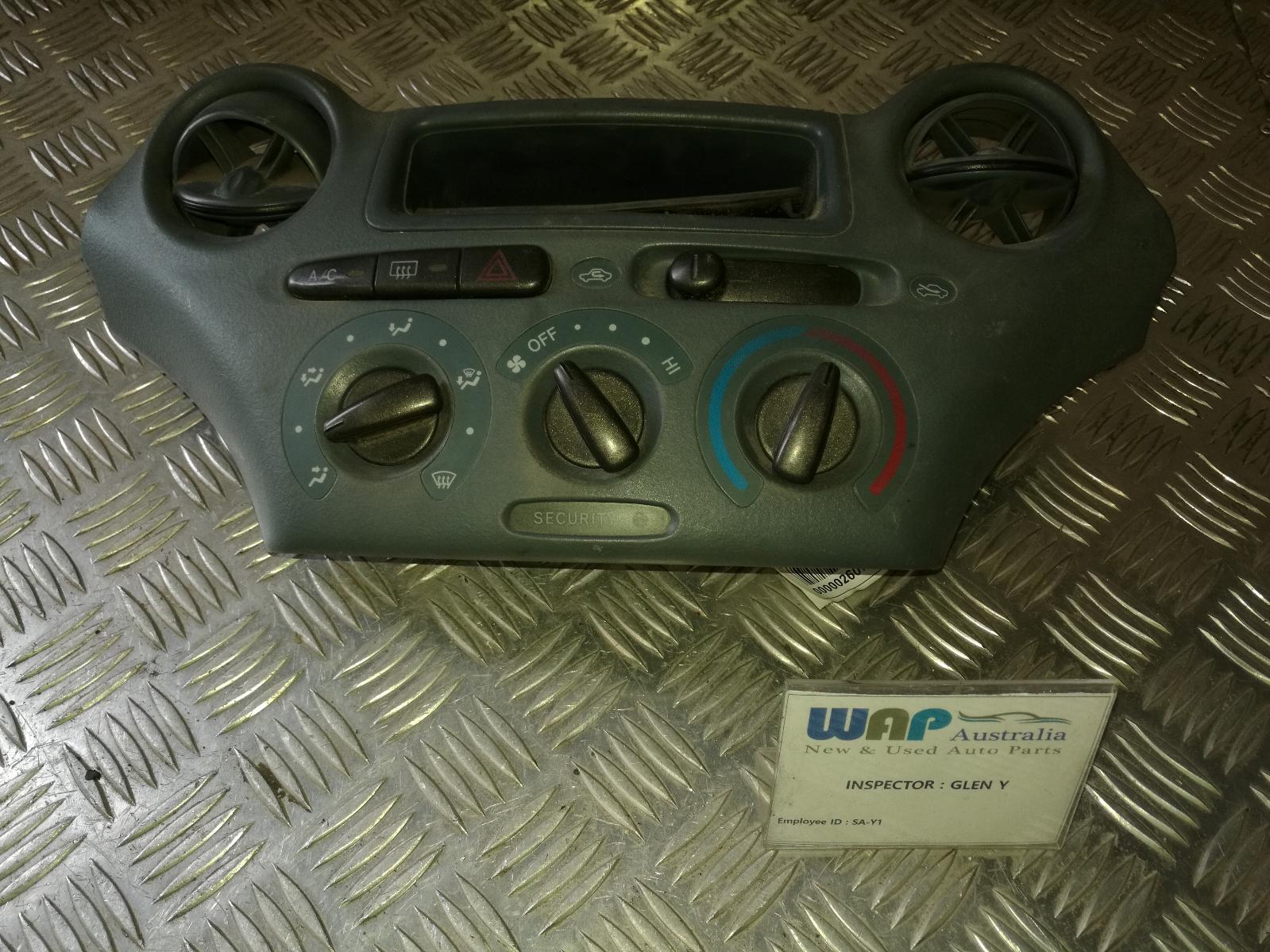 2000 Toyota Echo Heater/Ac Controls View Auto part Heater/Ac Controls Toyota Echo 2000