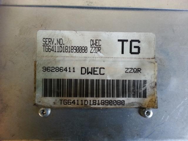 1999 Daewoo Lanos Ecu View Auto part Ecu Daewoo Lanos 1999