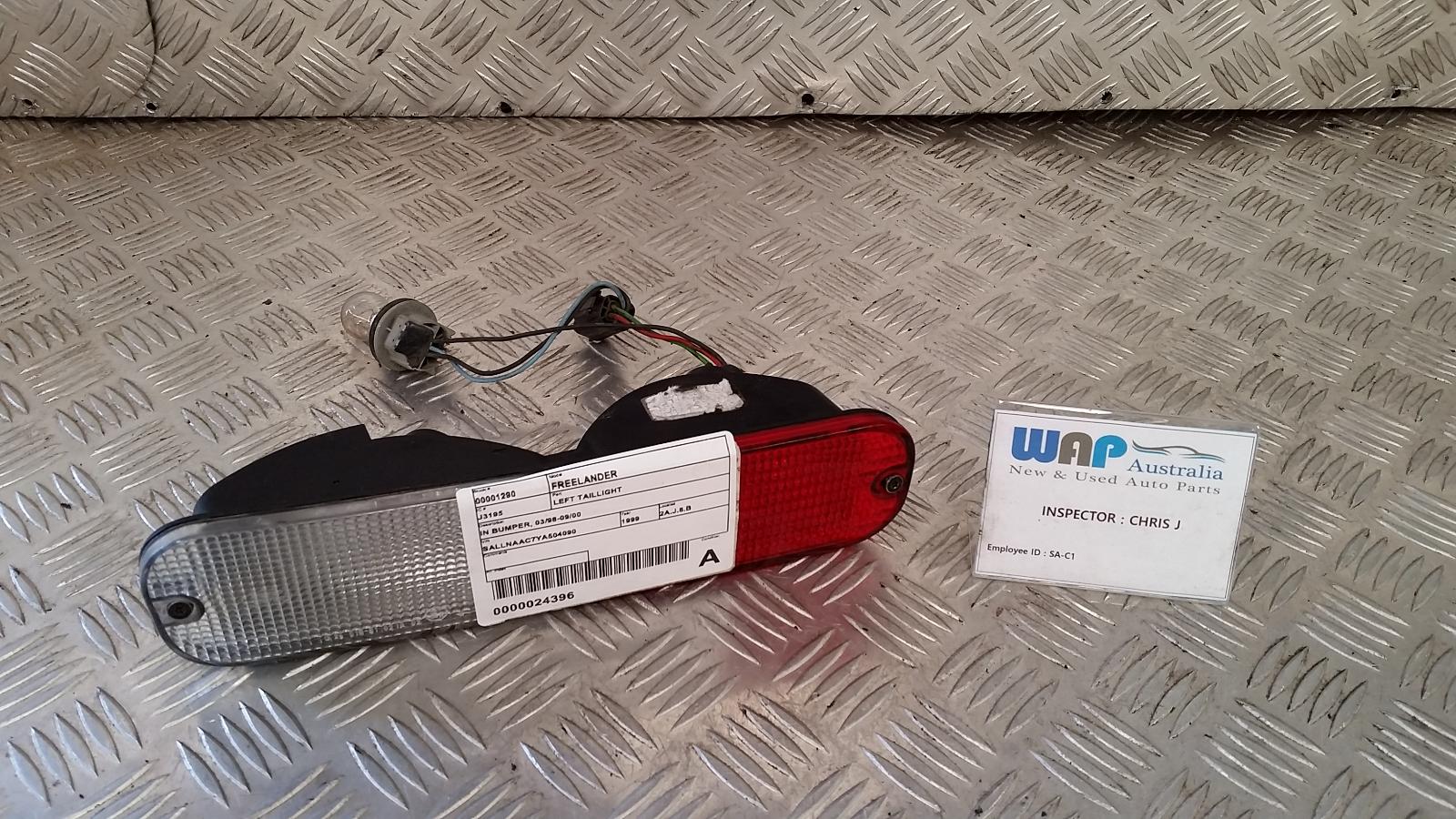 1999 Land Rover Freelander Left Taillight View Auto part Left Taillight Land Rover Freelander 1999